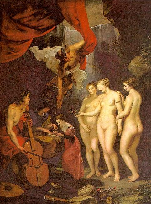The Education of Marie de Medici, Peter Paul Rubens